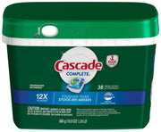 Complete Actionpacs Dishwasher Detergent by Cascade – 38 Ounce (Pack of 1), Multicolor, Model I00100740
