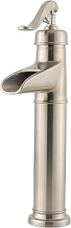 Pfister LG40-YP0K, Ashfield 1.2 GPM Single Hole Bathroom Faucet Less Drain Assembly, Brushed Nickel