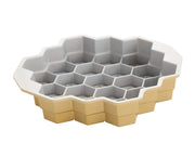 Honeycomb Pull Apart Baking Tray by Nordic Ware – 10 Cup Capacity, Aluminum, Gold, Model 85493AEU