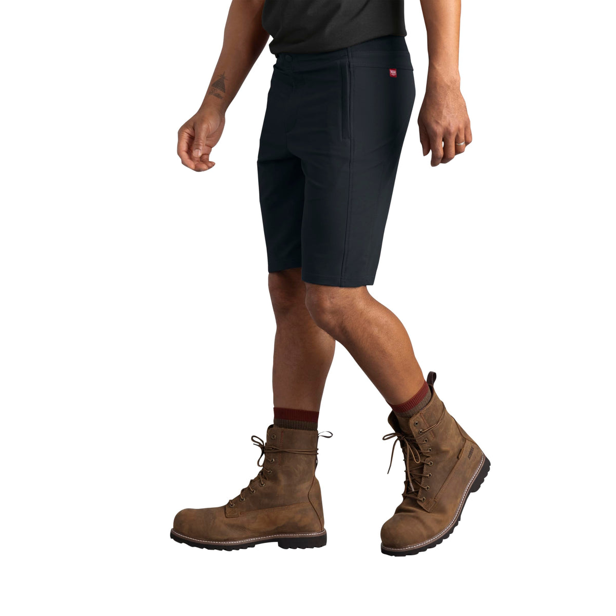 Red Kap 2X / Black / Performance Stretch Work Short Shorts