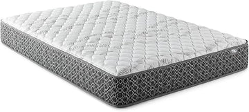 Coaster Hayes Fabric Eastern King Firm Tight Top Hybrid Mattress in White