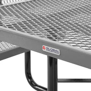 Global Industrial Grey / Onesize / Industrial Picnic Tables