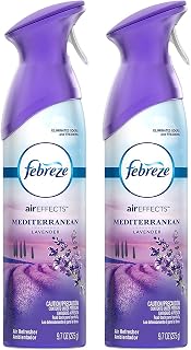 Febreze Air Effects Air Refresher, Mediterranean Lavender 8.8 Ounce(2 Pack)