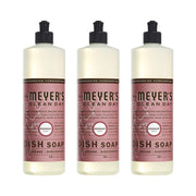 Mrs. MEYER'S 16 Fl Oz (Pack of 3) / Rosemary / A340 Dish Soap