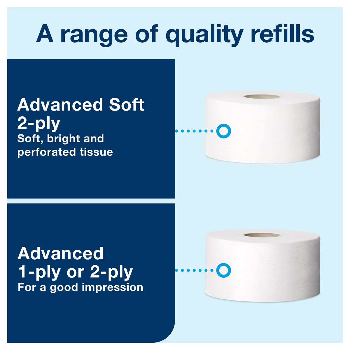 Tork Black / Dispenser / 1 Tissue Holders