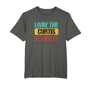 Curtis Name T-Shirt by Curtis Name Shirts & Gifts – Cotton, Black, Model EAKNMS5NA14
