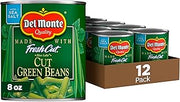 Del Monte BLUE LAKE Cut Green Beans, Canned Vegetables, 12 Pack, 8 oz Can