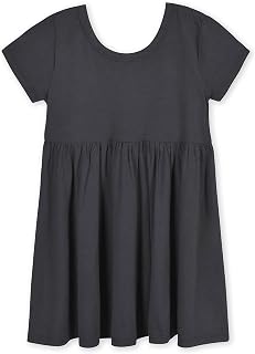 Gerber Baby & Toddler Girls Buttery Soft Short Sleeve Dress w/ Eucalyptus