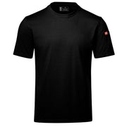 Men's Short Sleeve Midweight Performance Tee by Red Kap – Large, Cotton, Black, Model S4K6BK SS L