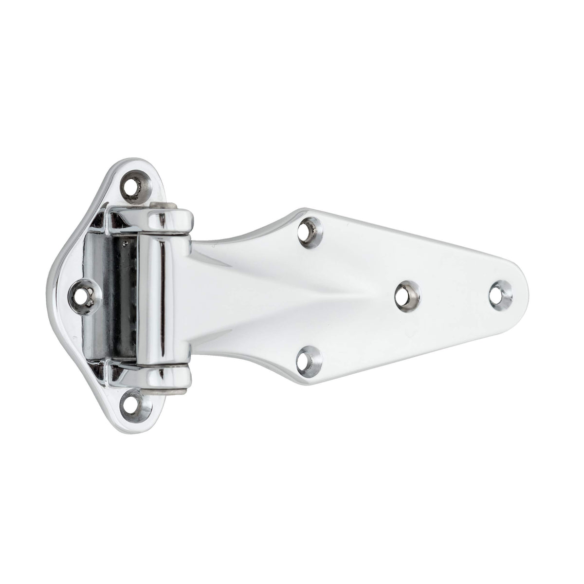 1070 Narrow Flange Hinge by Kason – 7/8", Stainless Steel, Silver, Model 11070000032