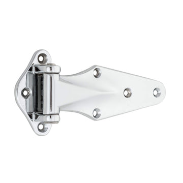 1070 Narrow Flange Hinge by Kason – 7/8", Stainless Steel, Silver, Model 11070000032