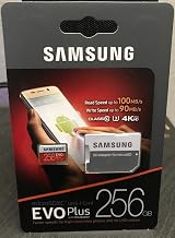 EVO Plus 256GB UHS-I microSDXC U3 Memory Card with Adapter (10 Pack)