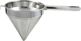 Winco China Cap Strainer, 12-Inch Diameter, Fine Mesh, Medium, Stainless Steel | China cap design, Fine mesh, Foodservice, Great for Draining Pasta, Rinsing Produce, Straining and Kitchen Prep