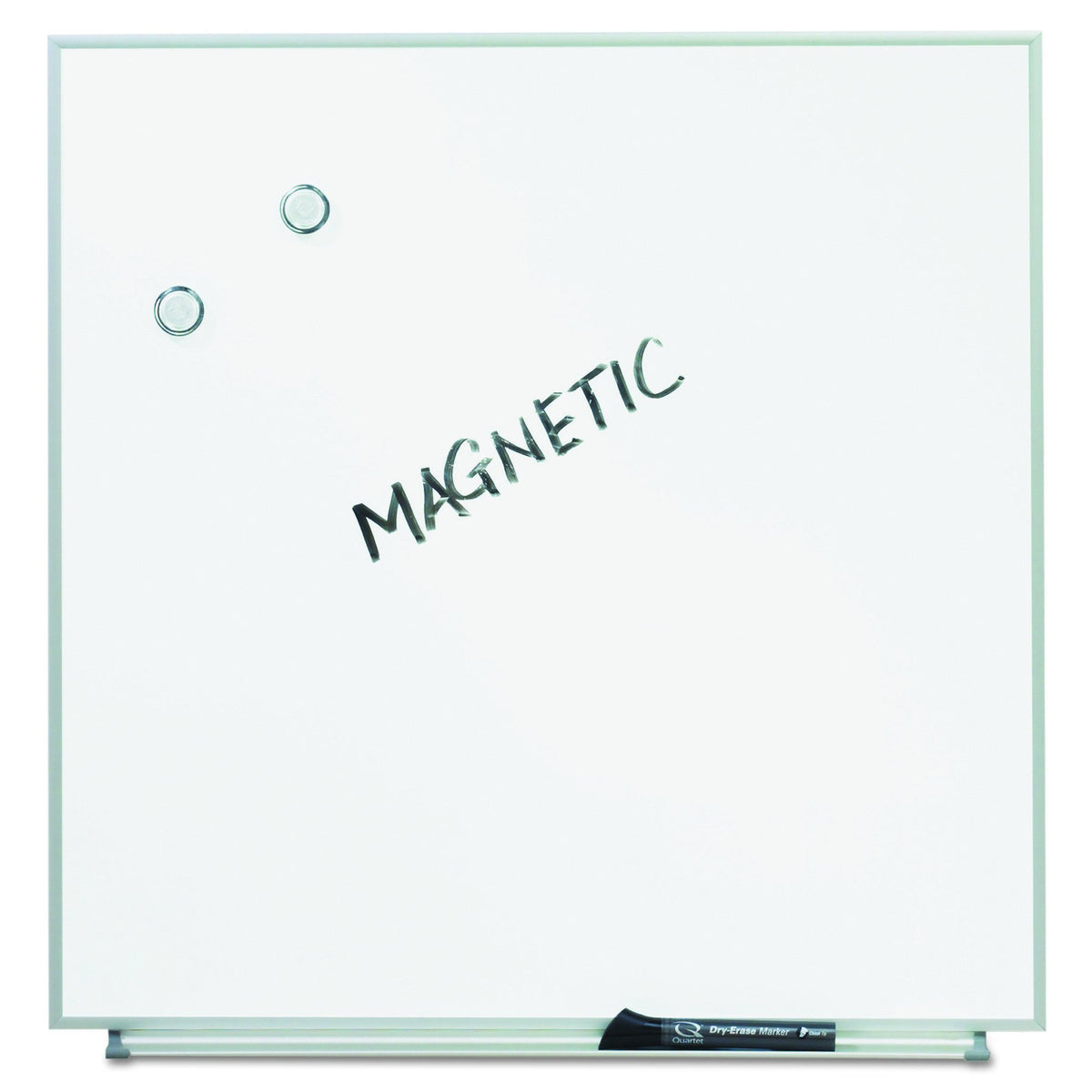 Quartet 1 / 23"W x 23"H / Silver Dry Erase Boards