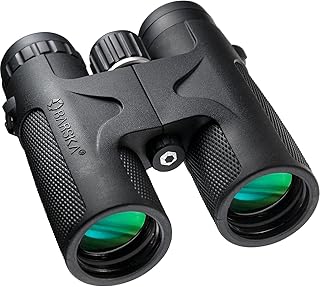 Barska Blackhawk 42mm Binoculars – Waterproof Fogproof, BAK-4 Prism, Multi-Coated Optics, Rugged Rubber Armor, for Hunting, Bird Watching & Outdoor Use