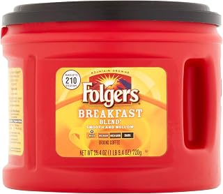 Folgers French Roast Medium Dark Roast Ground Coffee, 24.2 Ounces