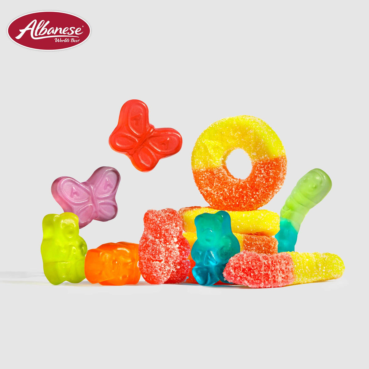 Albanese Variety Pack / 7 - 7.5 oz (Pack of 6) / 1 Gummy Candy