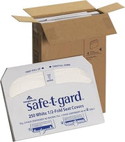 Pacific Blue Select Disposable Toilet Seat Covers by GP PRO (Georgia-Pacific), 1/2 Fold, 47046, 250 Covers Per Pack, 20 Packs Per Case, White