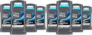 Dove Men+Care Deodorant Stick Stain Defense Clean for Men,Anti-white Marks & Anti-yellow Stains with 72-hour Sweat and Odor Protection 2.7 oz,(Pack of 8)