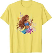 Disney The Little Mermaid Ariel with Fork Under The Sea T-Shirt