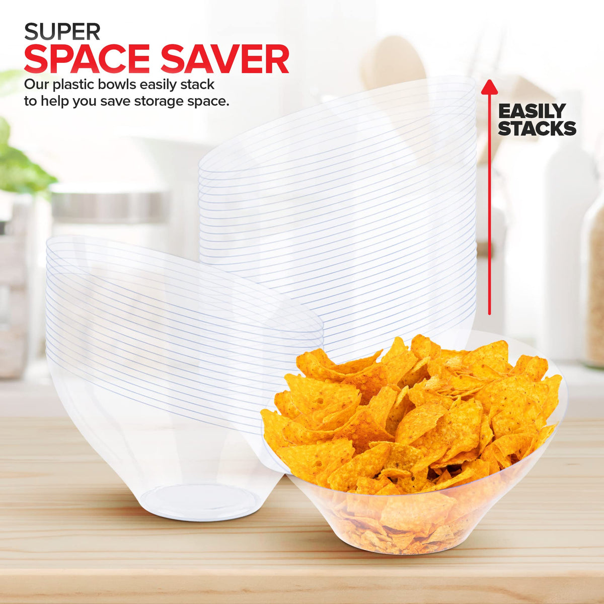 Stock Your Home Clear / 54 oz / Classic Bowls
