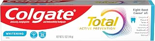 Colgate Total Whitening Toothpaste Gel, Mint, 5.1 oz