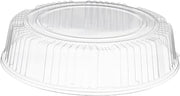 CaterLine Plastic Round Dome Lid, 14-Inch, Clear (25-Count)