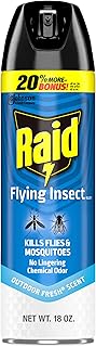 Raid Flying Insect Killer 7, Bug Spray, Insecticide Spray for Indoors & Outdoors, 18 oz
