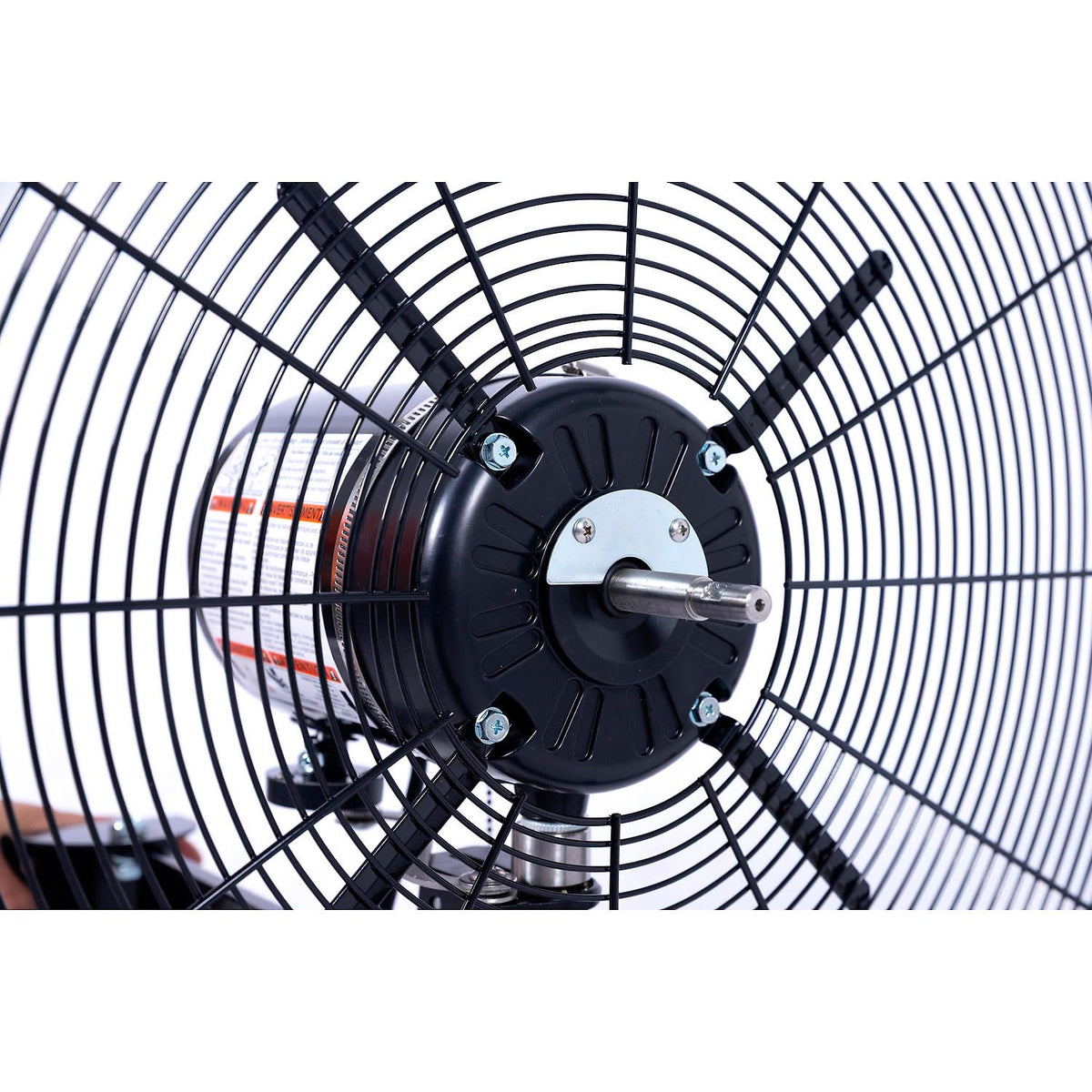 Global Industrial Black / 24" Diameter / Industrial Wall-Mounted Fans