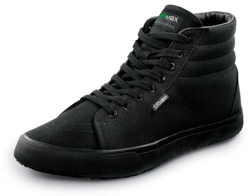 Mens Black L.A. Soft Toe SRO High-Top Athletic 10.0 M by SR Max – 10, Rubber, Black, Model Maxtrax