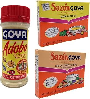 Chefs Secret Ingredient Goya All Purpose Seasoning Bundle with Adobo