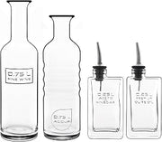 Luigi Bormioli 12325/01 Glassware Set, Clear