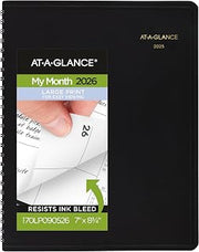 AT-A-GLANCE 2026 Planner, Monthly, 7" x 8-3/4", Medium, Easy Viewing Large Print, Black (70LP090526)