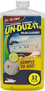 Legend Brands Bilge Cleaner, Perfect for Boats, Pontoons and other Marine Power Systems, Fresh Lime Scent, 32 Fl. Oz.