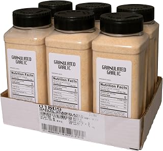 Granulated Garlic, 25 Ounce (Pack of 6) | Sauer's Granulated Garlic