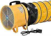 Global Industrial 16" Portable Ventilation Fan With 32'L Flexible Ducting