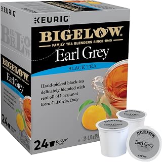 Bigelow Tea Bigelow Earl Grey Tea K-Cup for Keurig Brewers, 24 Count