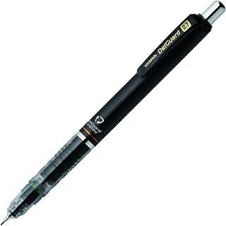 Zebra Technologies Zebra Mechanical Pencil, Del Guard, 0.7mm, Black (P-MAB85-BK)