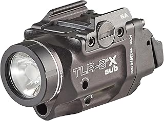 Streamlight 69419 TLR-8 X Sub Tactical Rail-Mounted Gun Light