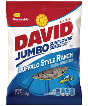 David Salted,Roasted / 5.25 Ounce (Pack of 10) / 10 Sunflower Seeds