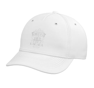 Fiesta Like There's NO Manana Fun Party Adjustable Printed Baseball Hat by FIESTA LIKE THERE'S NO MANANA Fun Party Designs – Cotton, White