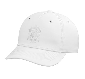Fiesta Like There's NO Manana Fun Party Adjustable Printed Baseball Hat by FIESTA LIKE THERE'S NO MANANA Fun Party Designs – Cotton, White