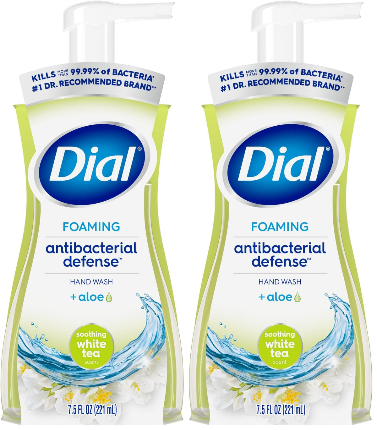 Dial 7.5 Fl Oz (Pack of 2) / Blanco / 1 Hand Wash