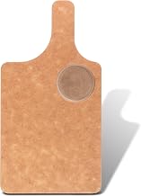 San Jamar TC7503 Tuff-Cut High Tech Resin Bread Board with 4" Handle and Butter Well, 6-1/2" Width x 8-1/2" Height x 3/4" Depth