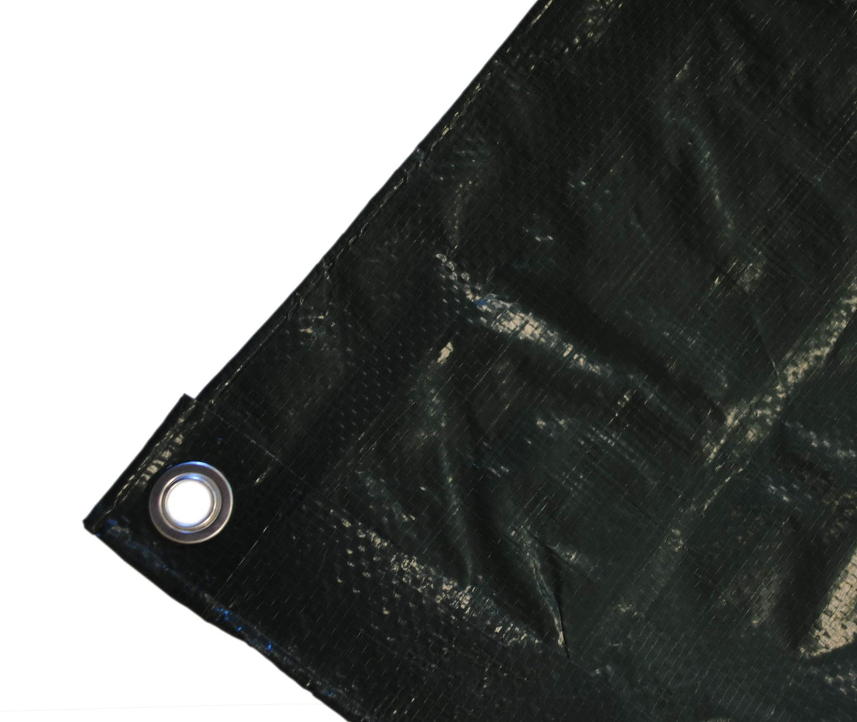 Forest Green Tarp 4.5 OZ. by HARPSTER TARPS – High Density Polyethylene (HDPE), Green, Model G10x10