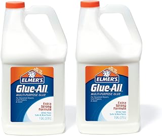 Elmer's Glue-All Multi-Purpose Liquid Glue, Extra Strong, 1 Gallon, 2 Count