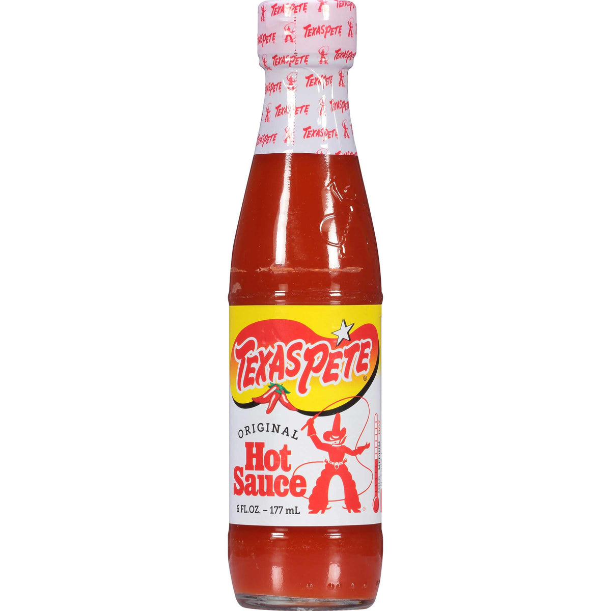 Hot Sauce by Texas Pete – 24 x 6 oz bottles, 7.89"W x 11.76"L x 7.6"H