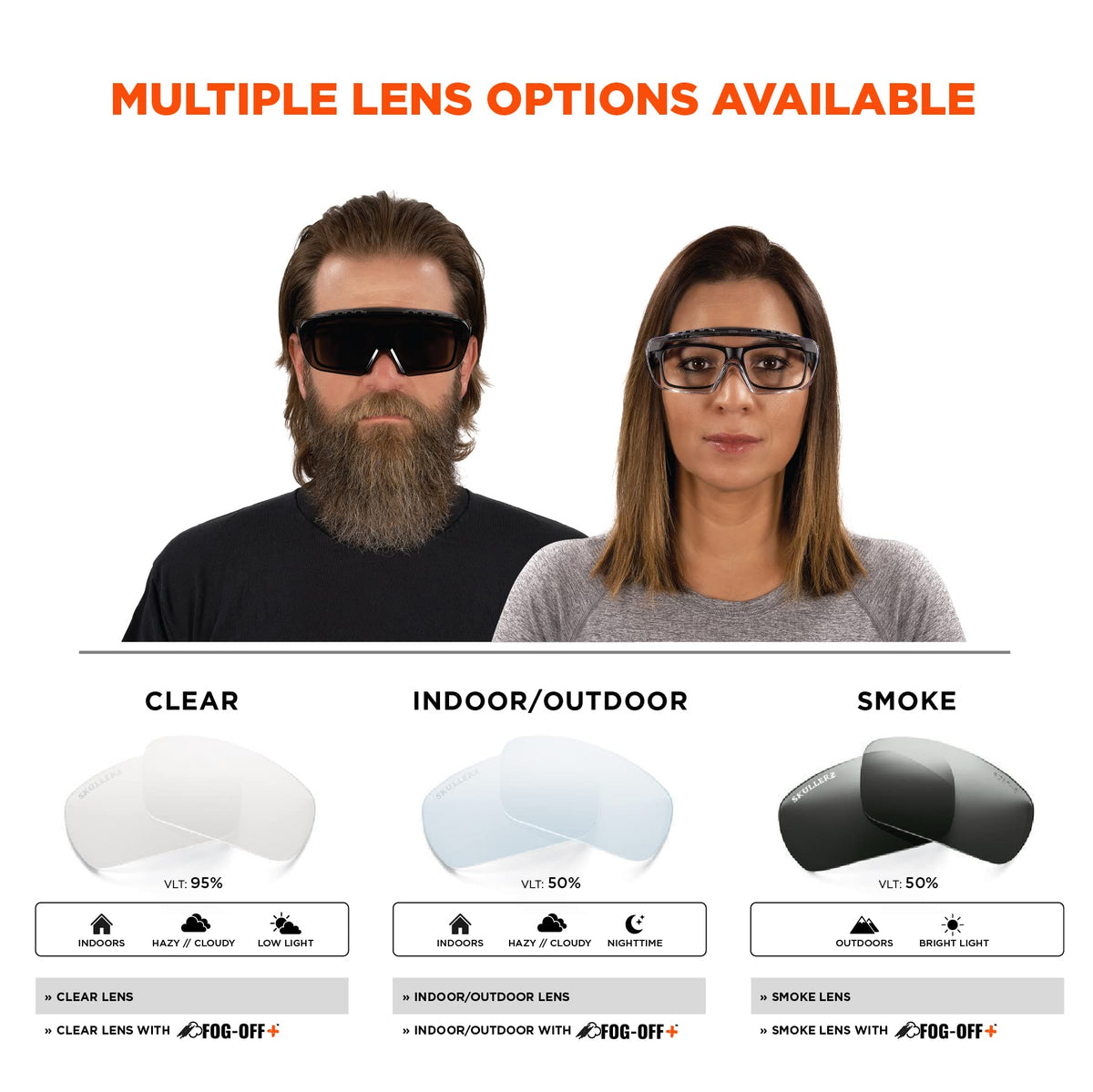 Ergodyne In/Outdoor Lens / One Size / In/Outdoor Lens Matte Black Frame Safety Glasses