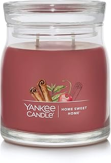 Yankee Candle Home Sweet Home Scented Signature 13oz Medium Jar 2-Wick Candle Over 35 Hours of Burn Time