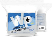 WIPESPLUS Hand Sanitizing Wipes Refill Bag, Alcohol-Free Wipe for Restaurant and Retail, 6000 Count, (4 Packs of 1500 Sheets)